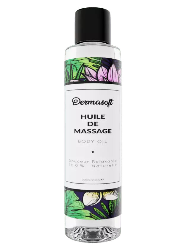 huile de massage relaxante dermasoft